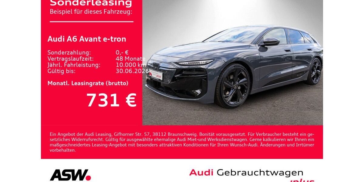 Audi A6 e-tron 14.700 km 66.460 &euro; Heilbronn 74074