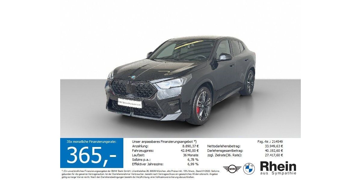 BMW X2 20.001 km 40.340 &euro; Heilbronn 74076