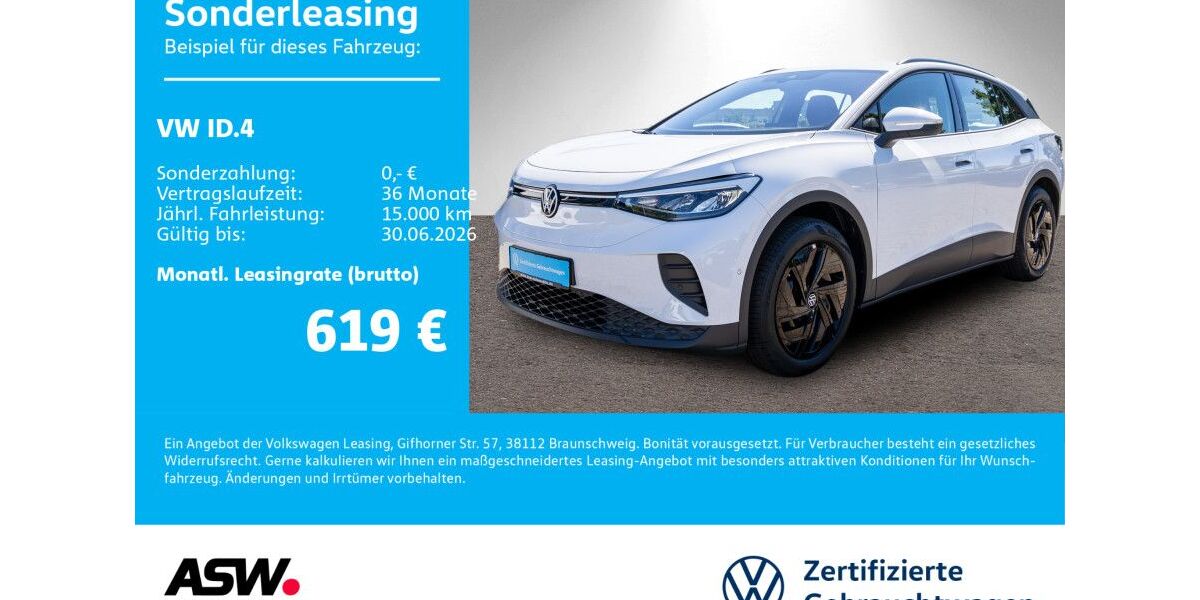VW ID.4 13.200 km 43.960 &euro; Neckarsulm 74172