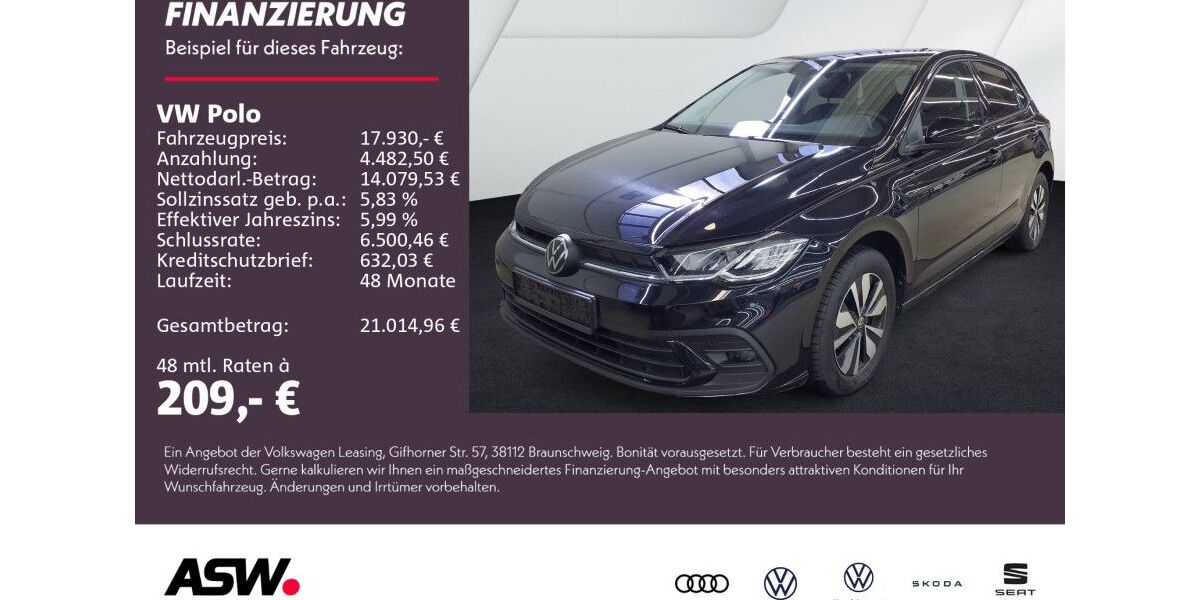 VW Polo 24.800 km 17.930 &euro; Weinsberg 74189