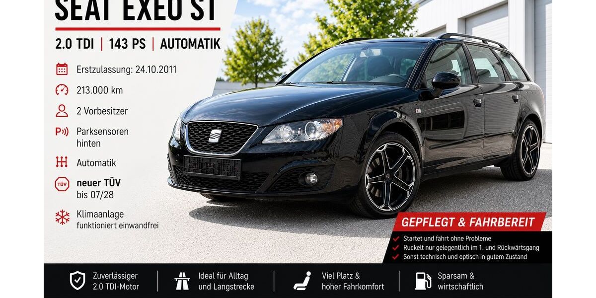 Seat Exeo 213.000 km 2.600 &euro; Heilbronn 74078