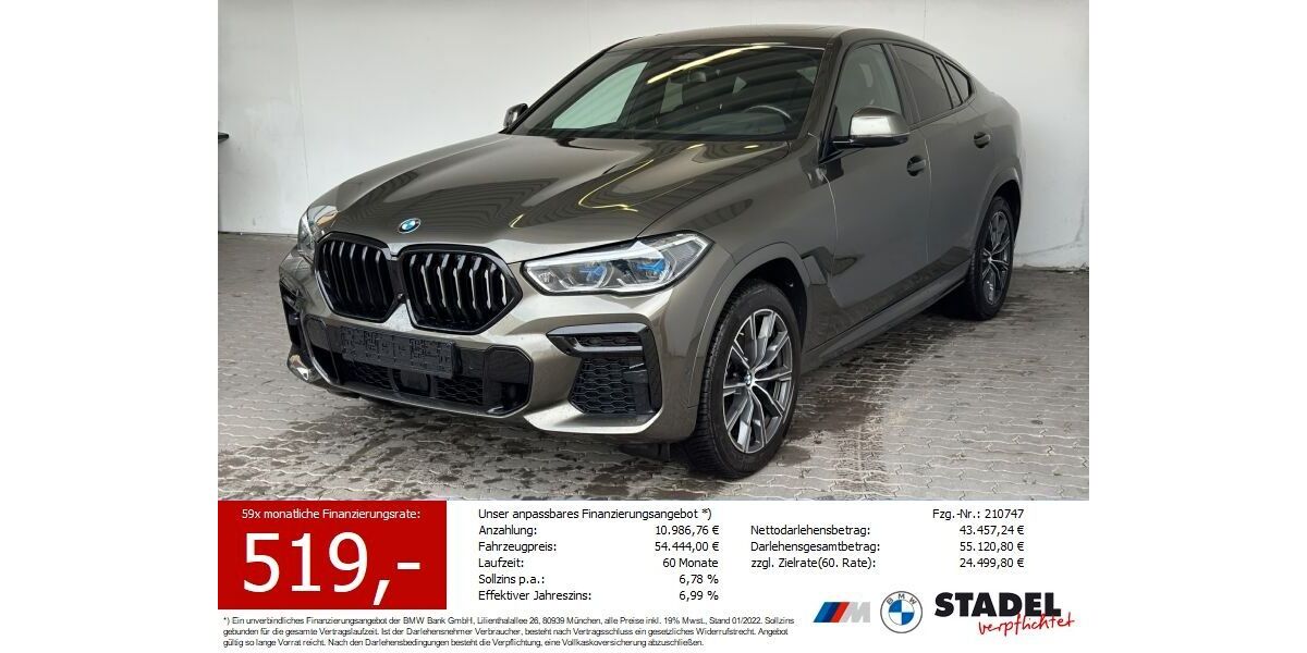 BMW X6 84.840 km 54.443 &euro; Heilbronn 74074