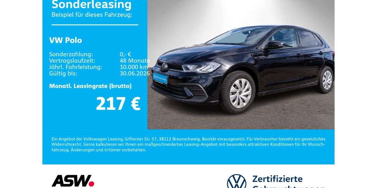 VW Polo 19.900 km 19.790 &euro; Neckarsulm 74172