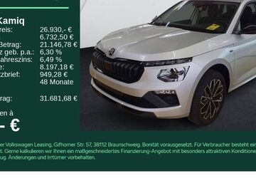 Skoda Kamiq 21.300 km 26.930 &euro; Heilbronn 74076