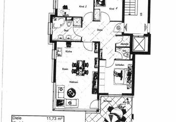 Wohnung Heilbronn Böckingen - 4 Zimmer, 97 m&sup2;, 1.500&euro; | Angebot:27544671