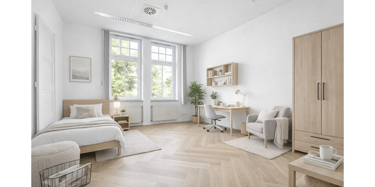 Etagenwohnung Ludwigsburg - 1 Zimmer, 52 m&sup2;, 590&euro; | Angebot:24879787