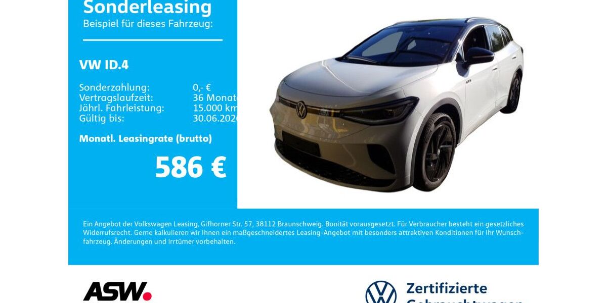 VW ID.4 10.900 km 42.860 &euro; Bad Rappenau 74906