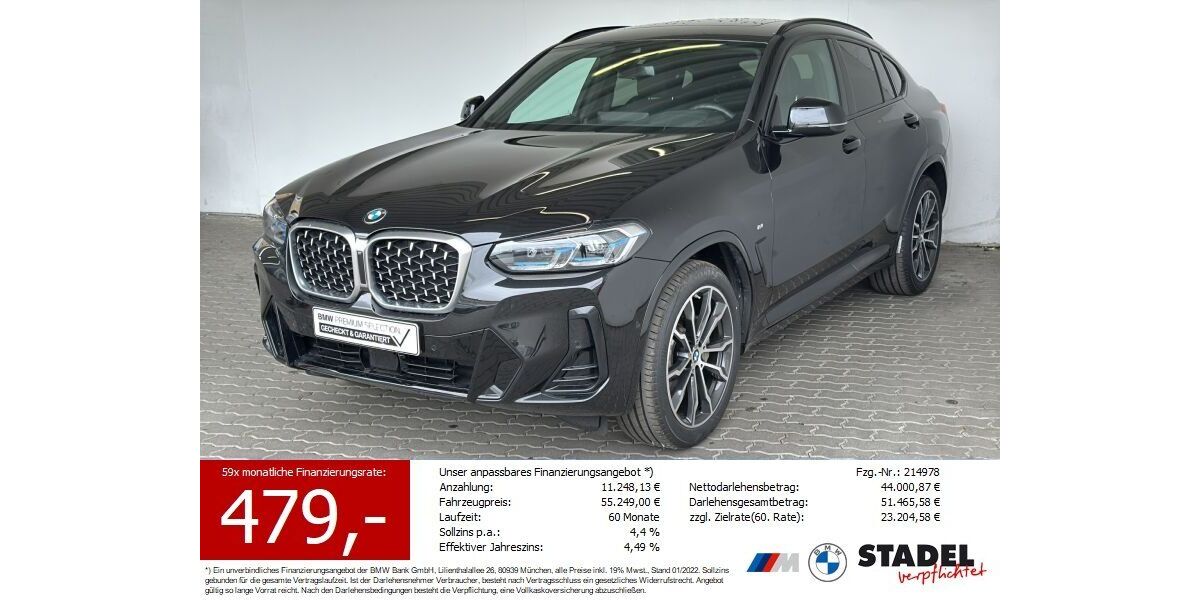 BMW X4 21.900 km 53.349 &euro; Heilbronn 74074