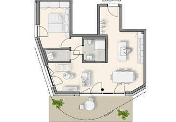 Wohnung Weinsberg - 2 Zimmer, 72 m&sup2;, 1.110&euro; | Angebot:27679757
