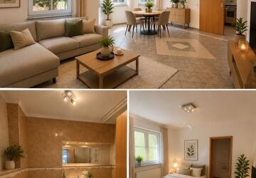 Wohnung Bad Friedrichshall - 2 Zimmer, 54 m&sup2;, 990&euro; | Angebot:27544889