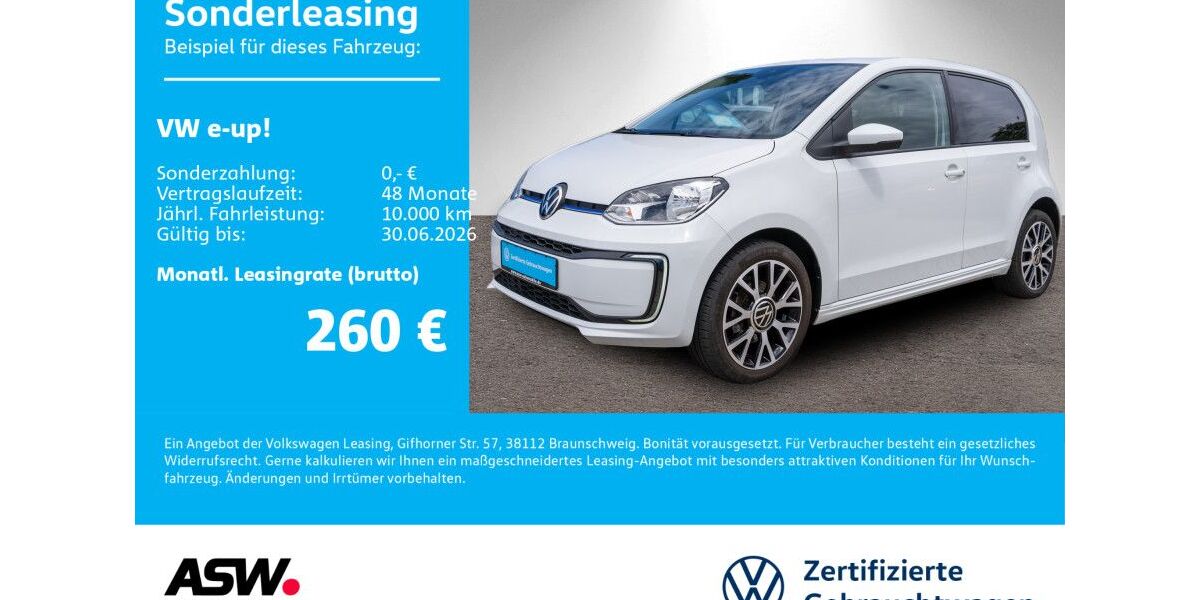 VW e-up! 35.300 km 17.460 &euro; Bad Rappenau 74906