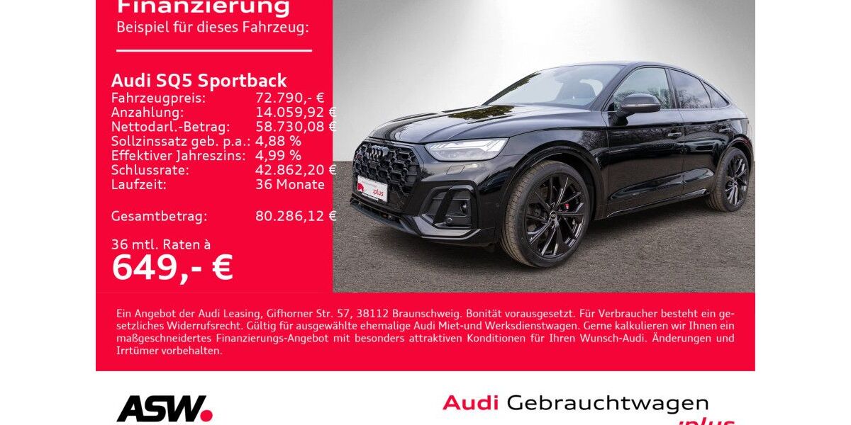 Audi SQ5 34.900 km 72.790 &euro; Heilbronn 74074