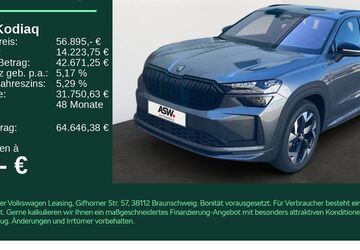Skoda Kodiaq 4.500 km 56.895 &euro; Heilbronn 74076