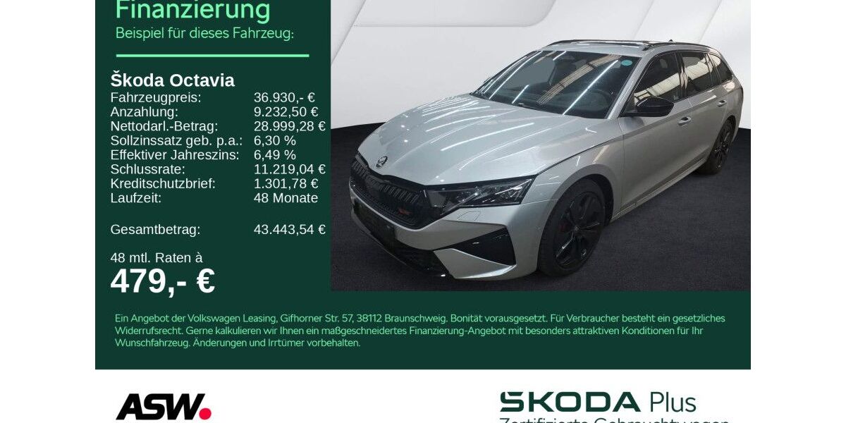 Skoda Octavia 13.400 km 36.930 &euro; Heilbronn 74076